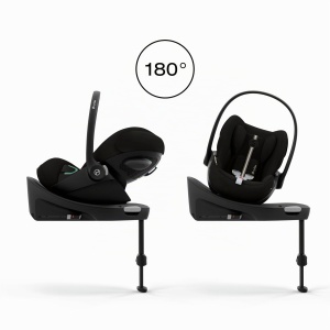 Scaun auto pentru bebelusi CYBEX Gold Cloud G3 Plus, Moon Black, 0-13 kg - Img 3