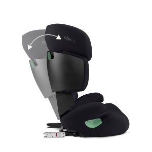 Scaun auto pentru copii CBX by CYBEX Solution X i-Fix, 3-12 ani, 100-150 cm, Negru - Img 9