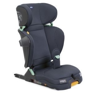 Scaun auto pentru copii Chicco FoldGo I-Size 15-36 kg cu conectori ISOFIX Grupa 23 pentru copii 3-12 ani pliabil si pliabil protectie laterala reglabi