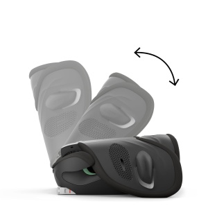Scaun auto pentru copii CYBEX Gold Solution G2 Comfort, 3-12 ani, Magic Black - Img 9