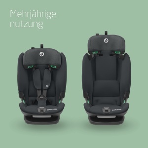 Scaun auto pentru copii Maxi-Cosi Titan Plus, i-Size, 15 luni-12 ani, G-CELL, Graphite - Img 5