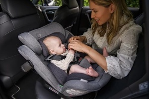 Scaun auto pentru copii MoMi EMI, 0-12 ani, 360 rotativ, ISOFIX, 3-36 kg - Img 22