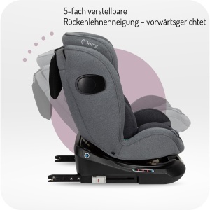 Scaun auto pentru copii MoMi EMI, 0-12 ani, 360 rotativ, ISOFIX, 3-36 kg - Img 8