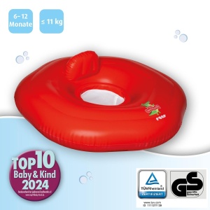 Scaun de inot reer myswimbuddy pentru bebelusi, 6-12 luni, 11 kg, rosu - Img 2