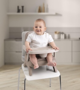 Scaun de masa Chicco Bento, cu inaltime ajustabila, usor de curatat, cu tavita detasabila - Img 2