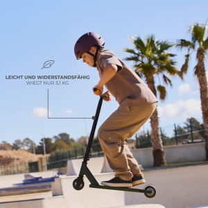 Scooter Kinderkraft Solis, pentru copii si adulti, constructie robusta, culoare verde - Img 8