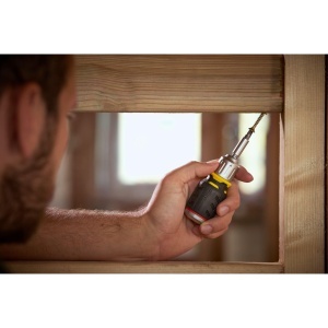 Screwdriver cu bit Stanley FMHT0-62688, cu 6 bits, ergonomie, 40 dinti - Img 4