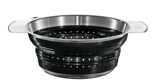 Seier Faltabil ROSLE, 24 cm, Inox 1810, Negru