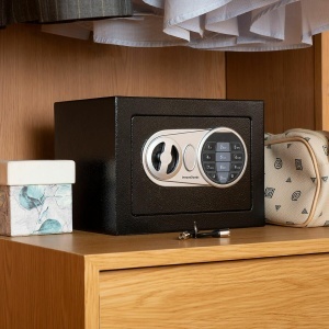 Seif electronic InnovaGoods, din otel ranforsat, sistem de siguranta dublu, compact - Img 7