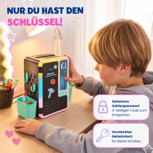 Seif pentru secrete VTech KidiSecrets Traumtresor Deluxe Negru - Img 7