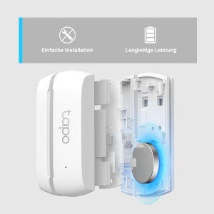 Sensor de contact inteligent TP-Link Tapo T110, durata baterie 1 an, notificari instantanee - Img 5