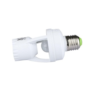 Senzor de Miscare V-TAC VT-8005 pentru Becuri E27, Transparent, 117mm - Img 7