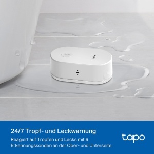 Senzor inteligent pentru scurgeri de apa TP-Link Tapo T300 IP67 alarma 90 dB notificari instantanee - Img 5