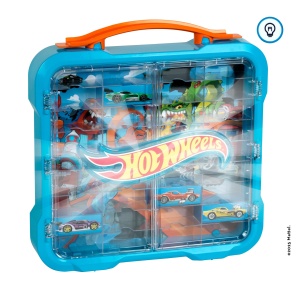 Sertar pentru colectie Hot Wheels Theo Klein, capacitate 36 masini - Img 3