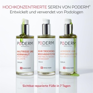 Serum pentru picioare foarte uscate si deteriorate PODERM - 100 ingrediente naturale, 24 ore hidratare - Img 5