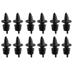 Set 12 Dozatoare pentru Spirituosen, Westmark, Negru, Flexibile