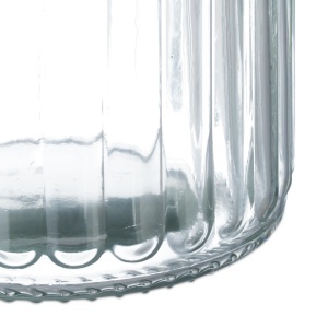 Set 12 Lumanari Decorative din Sticla cu Fundita, Transparent - Img 6