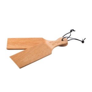 Set 2 Butterbrettchen Kilner din lemn de fag 30x9x2 cm cu snur pentru agatare