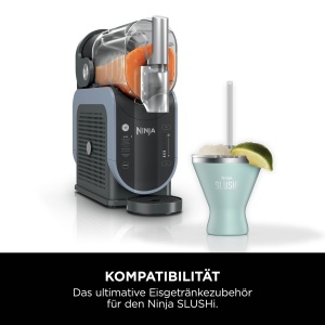 Set 2 Cocktailbecher Izolati Ninja SLUSHi 295 ml, Mint si Blau - Img 3