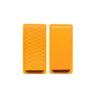 Set 2 Moldes Turron Liso si Rombo IBILI, Plastic, Culoare Orange