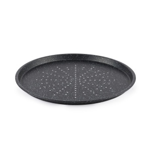 Set 2 Pachete Pizzablechuri Salter Megastone 29cm, Carbon, Antiaderent, Gri