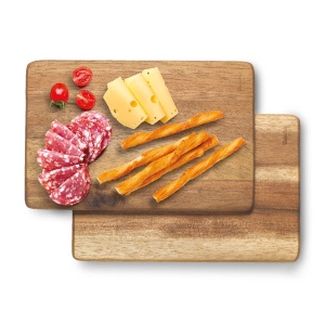 Set 2 Platouri Servire Metaltex Vesperbrett din Akazie FSC, 23 x 15 cm - Img 2