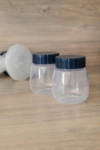 Set 2 recipiente BEABA pentru colectarea si depozitarea laptelui matern capacitate 180ml compatibile frigider si congelator - Img 2