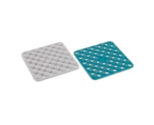 Set 2 suporturi pentru vase fierbinti Joseph Joseph Duo Spot-On silicon rezistent la caldura albastrualb