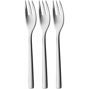 Set 3 Furculite pentru Tort Silit Trend 15,8 cm, inox Crominox, rezistente, elegante - Img 1
