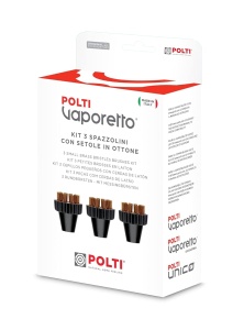Set 3 Perii din Alama Polti Vaporetto pentru Dampfreiniger Eco Pro 3.0 si Classic - Img 3