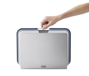 Set 3 Tavi de Taiat Joseph Joseph Nest Gri cu Suport Compact - Img 2
