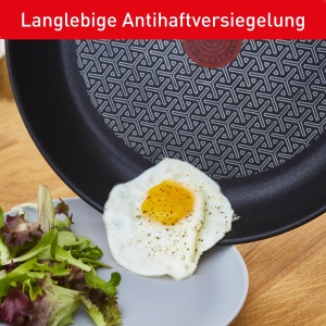 Set 3 tigai Tefal Duetto A704S3 202428 cm Antiaderente Compatibile Inductie - Img 4