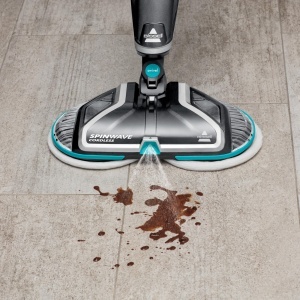Set 4 Pad-uri BISELL 2138 Spinwave Scrubby pentru curatare, lavabile - Img 2