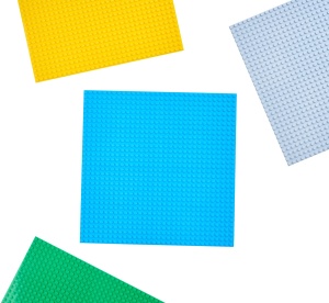 Set 4 Placi de Constructie Simba Blox 25x25cm Compatibile Culori Diverse - Img 7