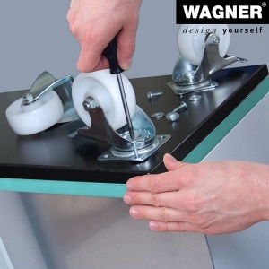 Set 4 Roti Transport WAGNER PROFI - Diametru 75 mm, Capacitate 60 kgRola, Design Industrial - Img 6
