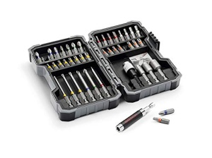 Set 43 piese de accesorii pentru surubelnita Bosch Professional, din otel S2, cu functie de schimb rapid - Img 2