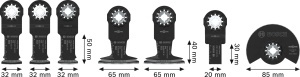 Set 7 Discuri pentru Taiat Lemn Bosch, 210 x 120 mm, pentru Hartie Dura si Compozite - Img 3