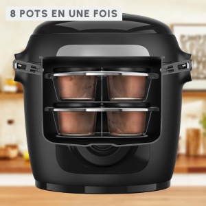 Set 8 Sticle Stivuibile Moulinex XA6140E0 pentru Cookeo, 125 ml, Usor de Curatat - Img 2