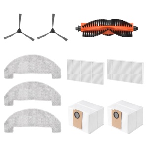 Set Accesorii Mova E20plus, 3 Mopuri Rotative, 2 Saculeti, 1 Perie Principala