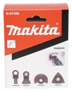 Set accesorii multifunctionale Makita B-67496 Starlock, 4 piese, compatibil universal - Img 2
