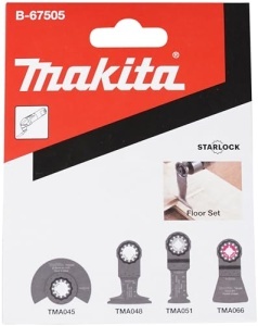 Set accesorii multifunctionale Makita B-67505, 4 piese, pentru taiere si razuire, compatibil Starlock - Img 2