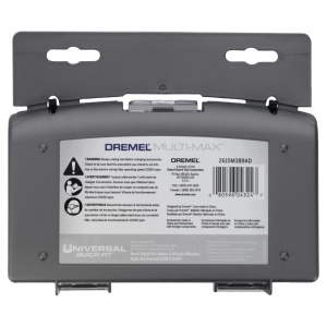 Set accesorii oscilante Dremel MM389, 5 piese, pentru lemn, metal, plastic si rigips - Img 2