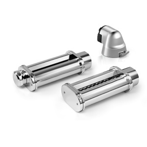 Set accesorii pentru paste Bosch MUZ9PP1, compatibil cu robot de bucatarie OptiMUM, otel inoxidabil, pentru lasagna si tagliatelle