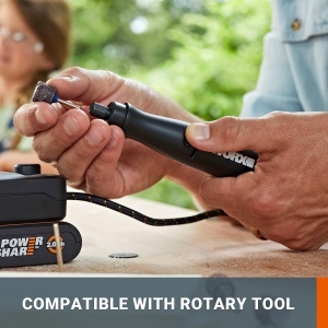 Set accesorii pentru unelte rotative WORX Maker X WA7208, 200 piese - Img 4