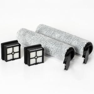 Set accesorii Vileda PureClean S5 - 2 role de schimb si 2 filtre, microfibra - Img 2