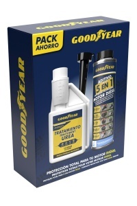 Set Aditive Diesel Goodyear, 250 ml Antikristalizant si 300 ml 5-in-1 Curatator - Img 9