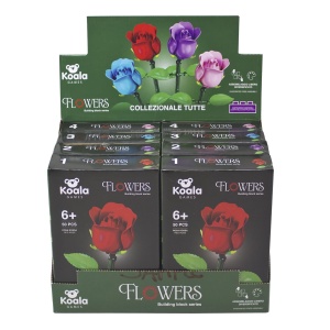 Set Bauset 3D-Rose - 50 Piese, Decorativa, Culoare Aleatorie, Creativitate pentru Copii - Img 7