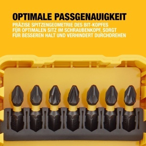 Set Biti si Accesorii DEWALT FLEXTORQ DT70742T-QZ 33 Piese Rezistent la Impact - Img 3