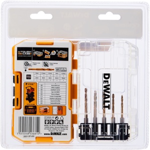 Set burghie metal DeWalt Extreme HSS-Tin DT50050 10 piese - Img 2