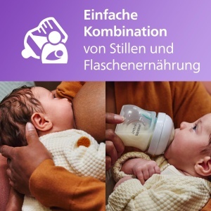 Set cadou pentru bebelusi Philips Avent Natural Response, 2 sticle 260 ml si 2 suzete - Img 3